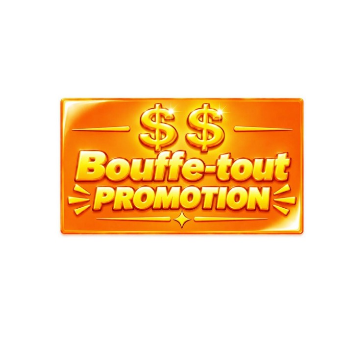 Carte Bouffe-tout PROMOTION Carte Bouffe-tout PROMOTION