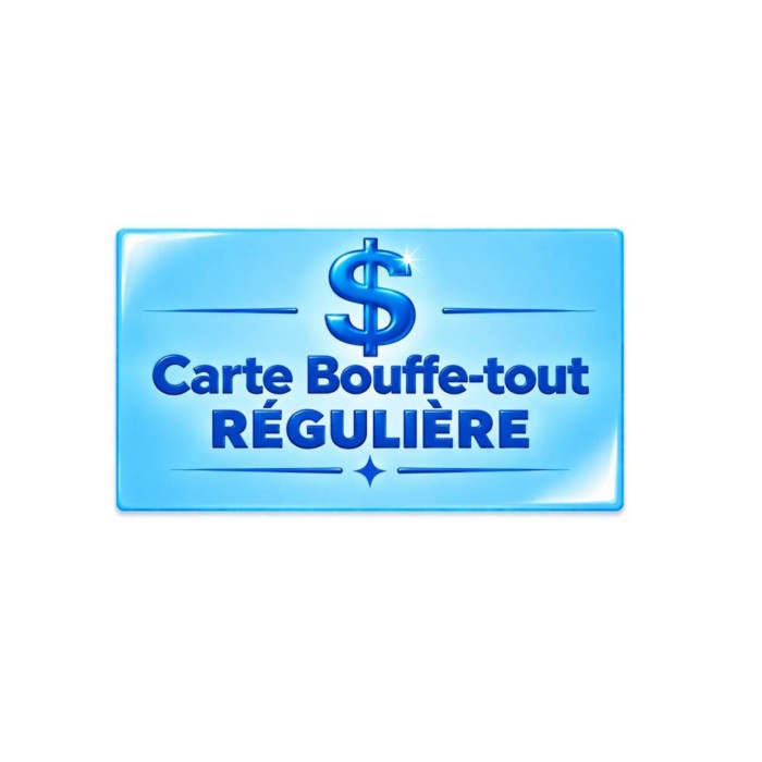 Carte Bouffe-tout RÉGULIÈRE Carte Bouffe-tout RÉGULIÈRE